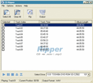 CD to WAV/MP3 Ripper screenshot